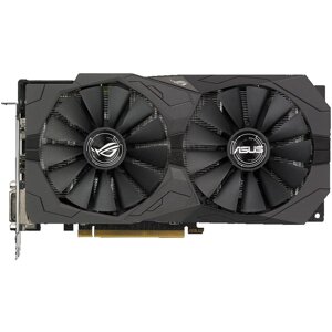 Відеокарта asus RX 570 4gb strix OC (ROG-STRIX-RX570-O4g-gaming) б/в