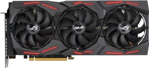 Відеокарта asus RX 5700 XT 8gb ROG strix gaming OC (ROG-STRIX-RX5700XT-O8g-gaming) б/в