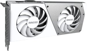 Відеокарта INNO3d geforce RTX 4060 twin X2 OC 8GB GDDR6 white (N40602-08D6x-173051W)