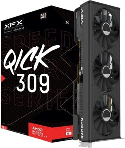 Відеокарта XFX RX 7600XT 16gb speedster QICK309 gaming (RX-76tqickbp)