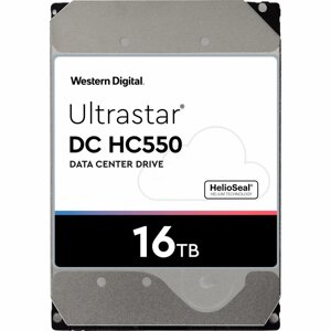 Жорсткий диск WD ultrastar DC HC550 16 TB (WUH721816ALE6l4/0F38462)