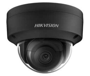 4 МП Чорна купольна антивандальна IP камера Hikvision DS-2CD2143G2-IS