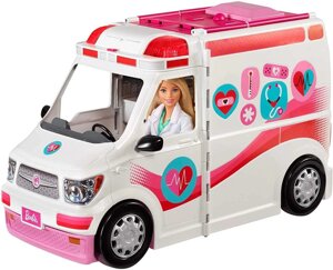 Barbie Care Clinic Машина швидка допомога Барбі Клініка Ambulance