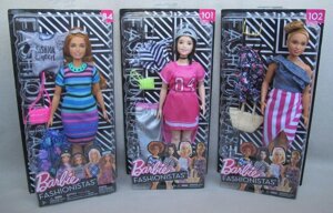 Barbie Fashionistas 84, 101, 102 Барбі модниця пишка