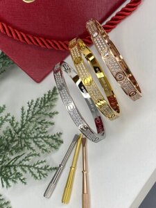 Браслет з викруткою як cartier подарунок день закоханих