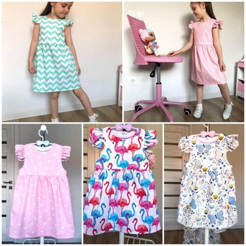 Купить хлопковые платья для девочек в интернет магазине natali-fashion.ru