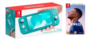 Дія! New Nintendo Switch Lite + Game FIFA 22 Legacy Edition