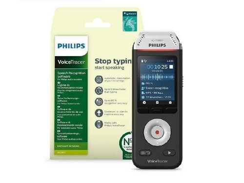 Диктофон Аудіозаписувач Philips Voicetracer DVT2810