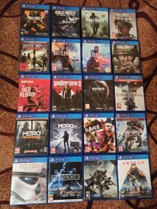 Диск Sony Playstation 4 Ratchet. Mortal. Gta. UFC. Fifa. Assasins. Far Cry