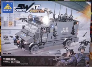 Конструктор Поліція KAZI SWAT: Фургон звязку KY67283 409 дет лего