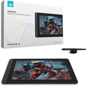 Графічний монітор Huion Kamvas 13 Black (GS1331) Нові. Запаковані