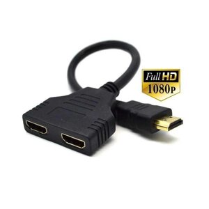 HDMI 1 на 2 порти спліттер розширювач роздвоювач сплітер