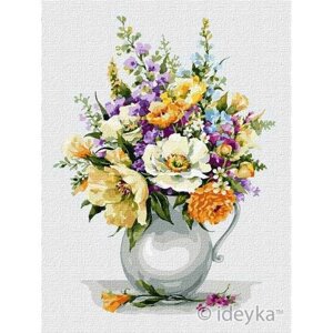 Картина за номерами Чарівний букет квітів натюрморт