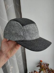 Кепка бейсболка п'ятипанельна кепка 5 Panel cap off white