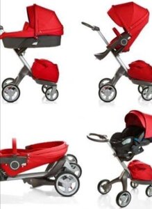 Коляска оригінальна Stokke прогулка + люлька + крісло