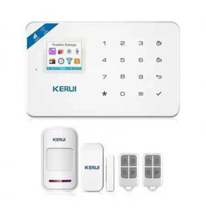 Комплект бездротовий Wi-Fi GSM сигналізації Kerui W181 Tuya