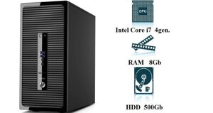 Комп'ютер, системний блок, ПК, Core I7, 4770s, 4 ядра, 8 ОЗП, 500 HDD