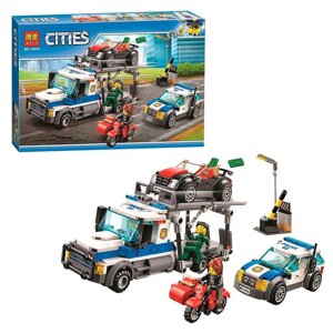 Конструктор Bela Cities 10658 Ограбування вантажівки Lego City 60143