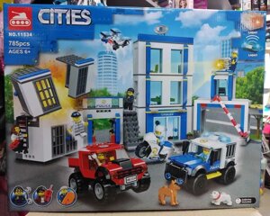 Конструктор Lari 11534 Поліцейський відділок Lego 60246 — 785 дет