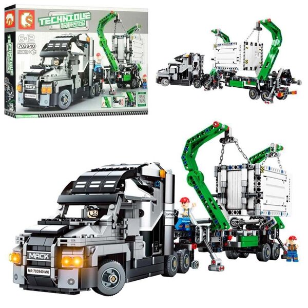 🔥Самоделка Лего Грузовик из LEGO City 60285 / Инструкция как собрать грузовую машину