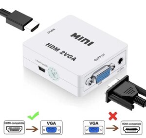 Конвертор HDMI to VGA / перехідник