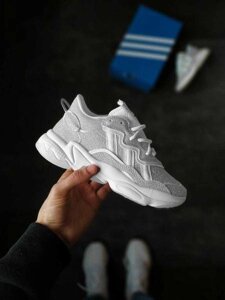 Кросівки Adidas Ozweego Adiprene Silver/White Чоловічі/Жіночі