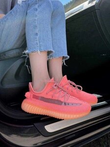 Кросівки Adidas Yeezy Boost 350 Coral Reflective | Жіночі x