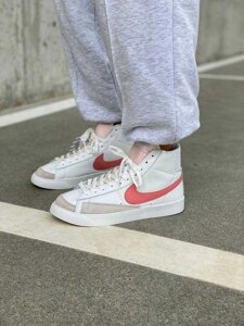 Кросівки Nike Blazer Mid Vintage White Coral | жіночі x