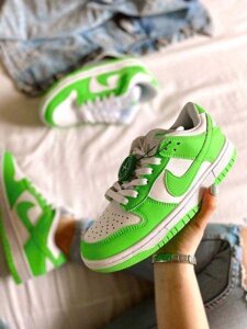 Кросівки Nike SB Dunk Low Light Green/White | Чоловічі/жіночі x