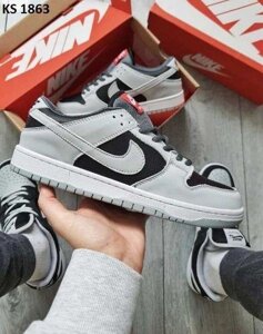 Кросівки Nike SB Dunk Low Pro Grey/Black | Чоловічі/Жіночі 05x