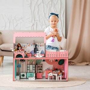 Ляльковий будинок для Барбі меблі 5 одиниць у подарунок ляльковий будинок