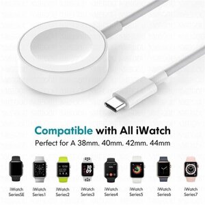Магнітна зарядка на годинник Apple Watch TypeC/зарядка для Apple Watch
