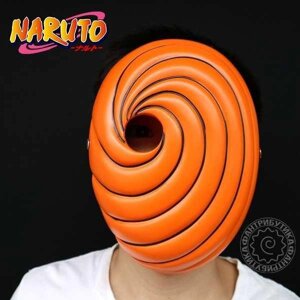 Маска Обіто Тобі Акацукі жовтогаряча Наруто Вчиха naruto