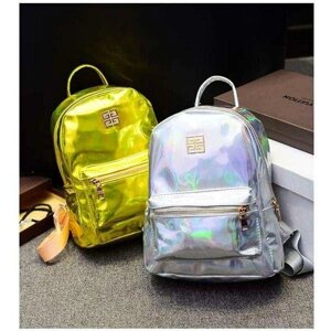 Модний голографічний рюкзак для дівчаток. Різні кольори