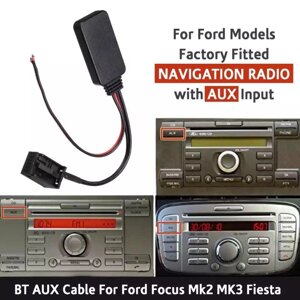 Модуль з bluetooth 5,0, Aux, адаптер Ford Focus Mk2 MK3, Fiesta, Fusion