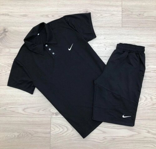 Чоловічий спортивний костюм (Шорти+Футболка) Літній комплект! Nike (Найк)