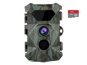 Мислиська камера нічного бачення Coolife Wildlife Camera 4K 32MP Trail