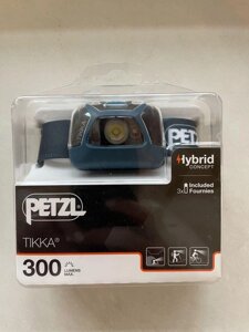 Налобний ліхтар Petzl Tikka Hybrid Concept 300люмен синій