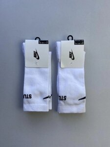 Шкарпетки Stussy Nike dri fit носки стусі найк socks високі 2 пари