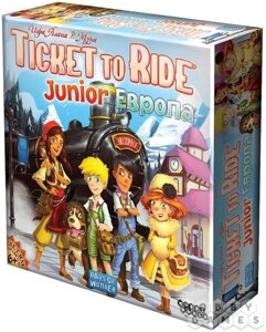 Нова настільна гра : Ticket to Ride Junior: Європа