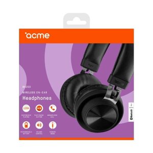 Нові бездротові навушники Acme BH203 Bluetooth on-ear