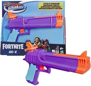 ОРИГІНАЛ! Водний бластер Nerf Super Soaker Fortnite HC-E пістолет Нерф