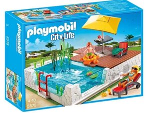 Playmobil 5575 Басcan з терасою конструктор Плеймобіл