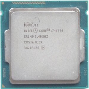 Процесор I7 4770 3.4GHz 8Mb Intel Core 1150 SR149 Гарантія 1 Рік