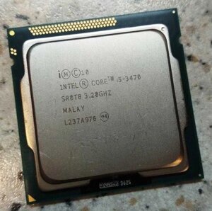 Процесори 4 ядра Socket 1155 Intel Core i5-3470 КРАЩА