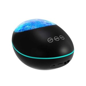 Прожектор Ocean Atmosphere, ДК, динамік 3 Вт, Bluetooth, чорного кольору