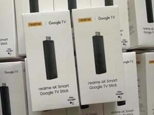 Realme 4K Smart TV Stick смарт тв приставка Android tv box андроїд