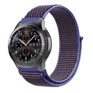 Ремінець BeCover Nylon Style для Huawei Watch GT 2 42 mm Purple