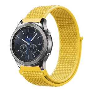 Ремінець BeCover Nylon Style для Huawei Watch GT 2 42 mm Yellow