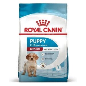 Royal Canin medium puppy 15кг.